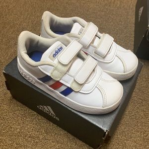 Adidas VL Court 2.0 CMF I white sneaker size 8 and 9